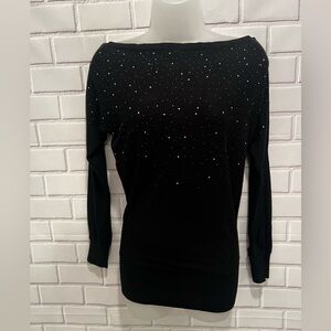GUESS women black sweater /size S